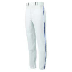 Mizuno Youth Select Piped Pant - 350149 -Baseball Pro Shop 350149 wh ry
