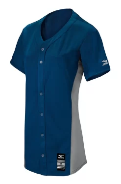 Mizuno Girls Pro Full-Button Game Jersey -Baseball Pro Shop 350582 5191