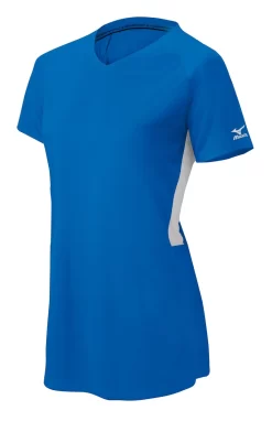 Mizuno Girls Comp Short-Sleeve V-Neck Jersey -Baseball Pro Shop 350584 5200