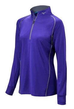 Mizuno Womens Comp 1/2 Zip Hitting Top -Baseball Pro Shop 350589 6060