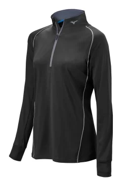 Mizuno Womens Comp 1/2 Zip Hitting Top -Baseball Pro Shop 350589 9090