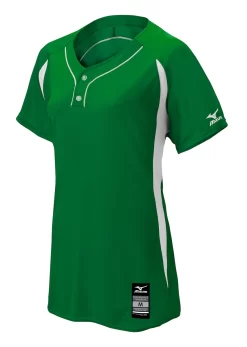 Mizuno Girls Elite 2-Button Game Jersey -Baseball Pro Shop 350605 4100