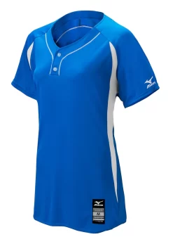 Mizuno Girls Elite 2-Button Game Jersey -Baseball Pro Shop 350605 5200