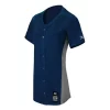 Mizuno Girls Pro Full-Button Game Jersey