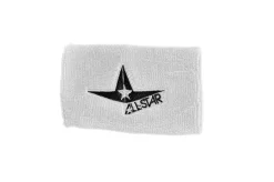 All-Star All Star 3.5 In Short Wristbands | ASWB-SL -Baseball Pro Shop ASWB2009 WH 1 scaled