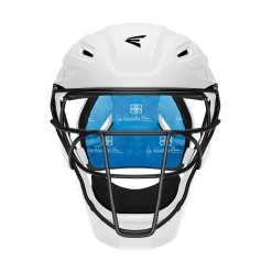 Easton Jen Schro The Very Best Fastpitch Softball Catchers Helmet -Baseball Pro Shop JEN SCHRO THE VERY BEST C HELMET WH A165430 Front Abe edit