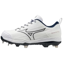 Mizuno Sweep 6 Low Womens Metal Softball Cleats -Baseball Pro Shop NAVY