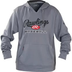 Rawlings PFHPRBB Fleece Hoodie -Baseball Pro Shop PFHPRBB GR 1