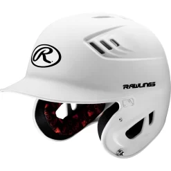 Rawlings R16 Series Matte Batting Helmet R16MS -Baseball Pro Shop R16M W 3 4left