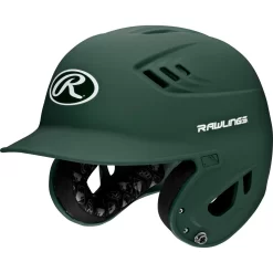 Rawlings R16 Series Matte Batting Helmet R16MS -Baseball Pro Shop R16MS DG 3quarterleft