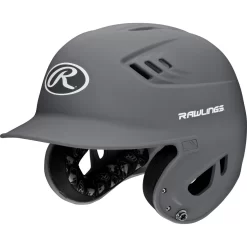 Rawlings R16 Series Matte Batting Helmet R16MS -Baseball Pro Shop R16MS GR 3quarterleft