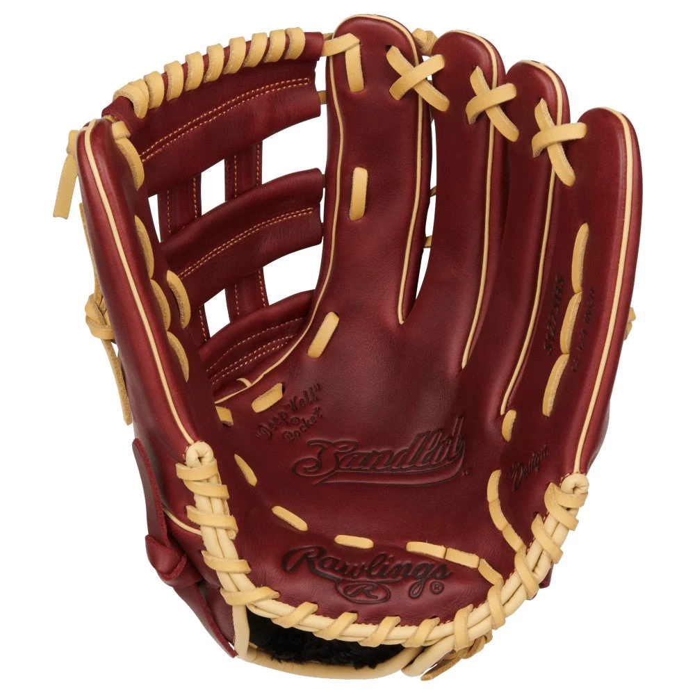 Rawlings Sandlot 12.75 Inch Baseball Outfield Glove S1275HS 1 Rawlings Sandlot 12.75 Inch Baseball Outfield Glove S1275HS