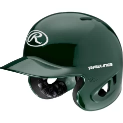 Rawlings 90MPH Clear-Coat Alpha-Sized Batting Helmet | S90PA 9 Rawlings 90MPH Clear-Coat Alpha-Sized Batting Helmet | S90PA -Baseball Pro Shop S90PA DG 3 4 left