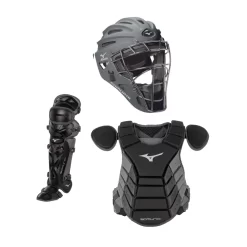 Mizuno Samurai Intermediate Catchers Gear Set SAMSETI -Baseball Pro Shop SAMSET BK GY GY be6f8b14 7911 450a 953a f8d587e470ea