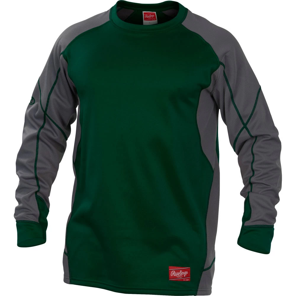 Rawlings Adult Dugout Fleece Pullover UDFP4 4 Rawlings Adult Dugout Fleece Pullover UDFP4 - Image 4