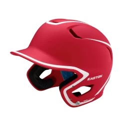 Easton Z5 2.0 Matte Two-Tone Baseball Helmet -Baseball Pro Shop Z5 2.0 HELMET MATTE 2TONE RDWH A168508RDWH 3QTR L