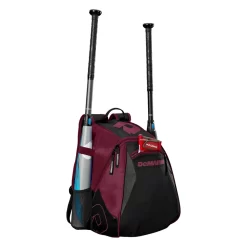 Demarini Junior Voodoo BackPack D9106 -Baseball Pro Shop junior voodoo maroon