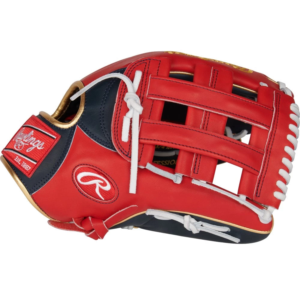 Rawlings Pro Preferred 12.75 Inch Outfield Glove PROSRA13 3 Rawlings Pro Preferred 12.75 Inch Outfield Glove PROSRA13 - Image 3