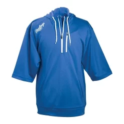 Rawlings Mens Short Sleeve Hoodie -Baseball Pro Shop rawlings rhyto mens short sleeve hoodie royal