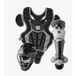LOUISVILLE SLUGGER Wilson C200 Youth Catchers Gear Set -Baseball Pro Shop wilsonc200 blk